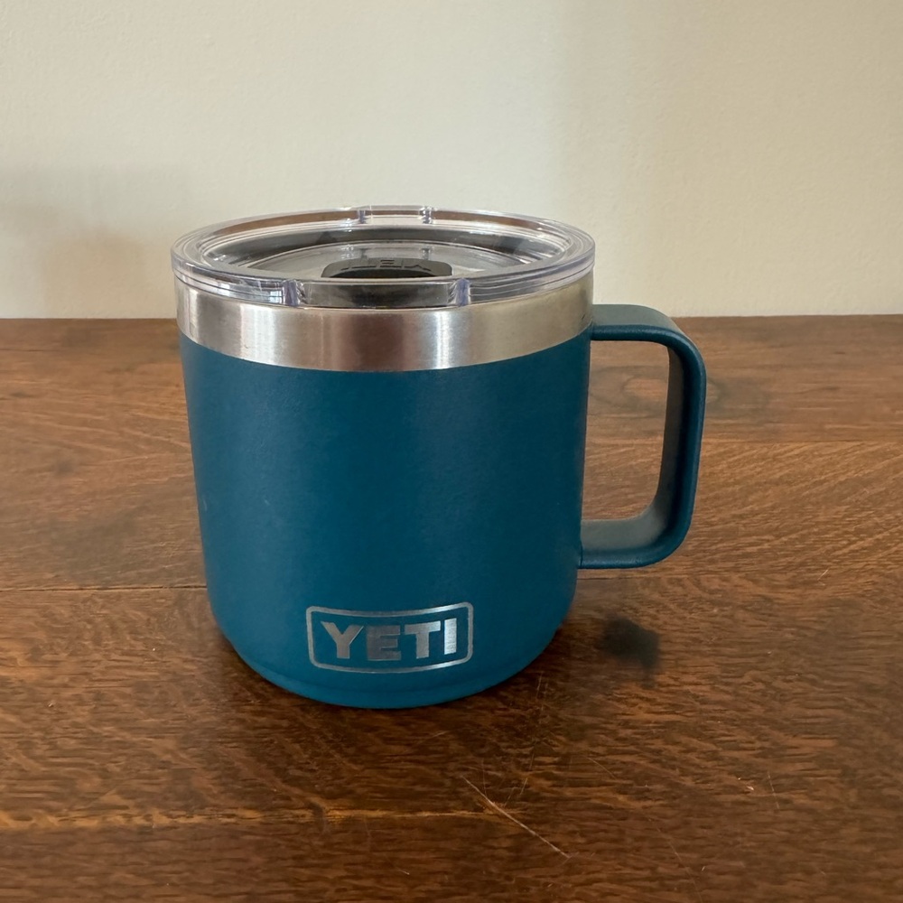 10 oz Teal Rambler Yeti Mug